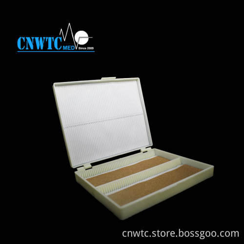 50pcs Microscope Slide Rack: Storage Solution for Your Lab Essentials